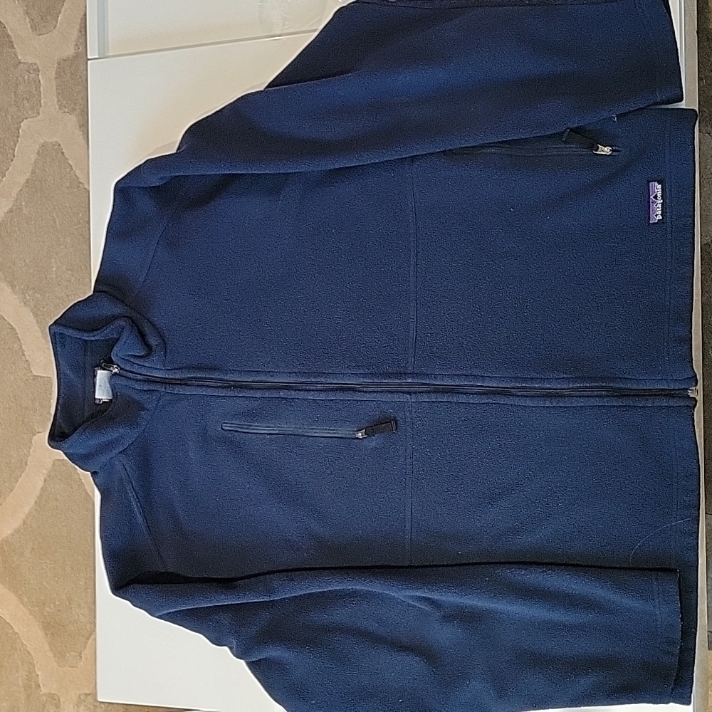 Patagonia Synchilla full zip fleece jacket